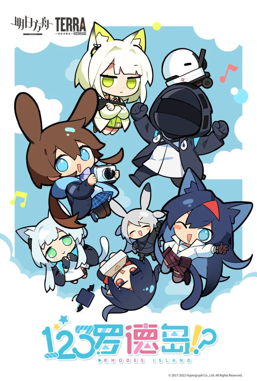 Baca Komik Arknights: 123 Rhodes Island!?